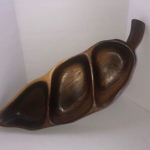 Hawaiian Monkey Pod Wood Tiki Serving Tray